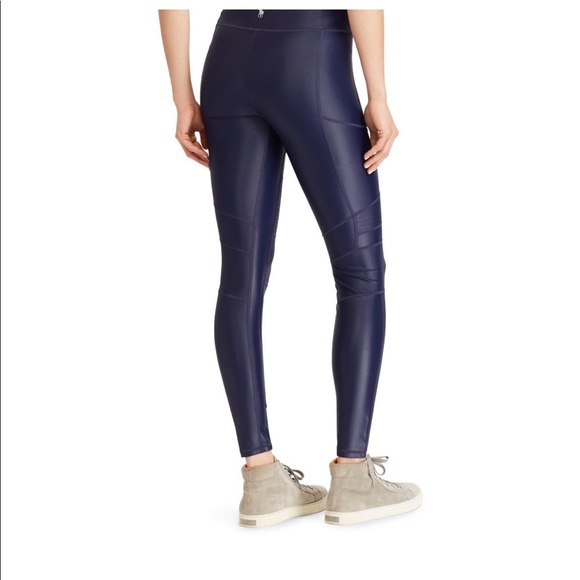 NWT Ralph Lauren Stretch Moto Leggings - Picture 2 of 6